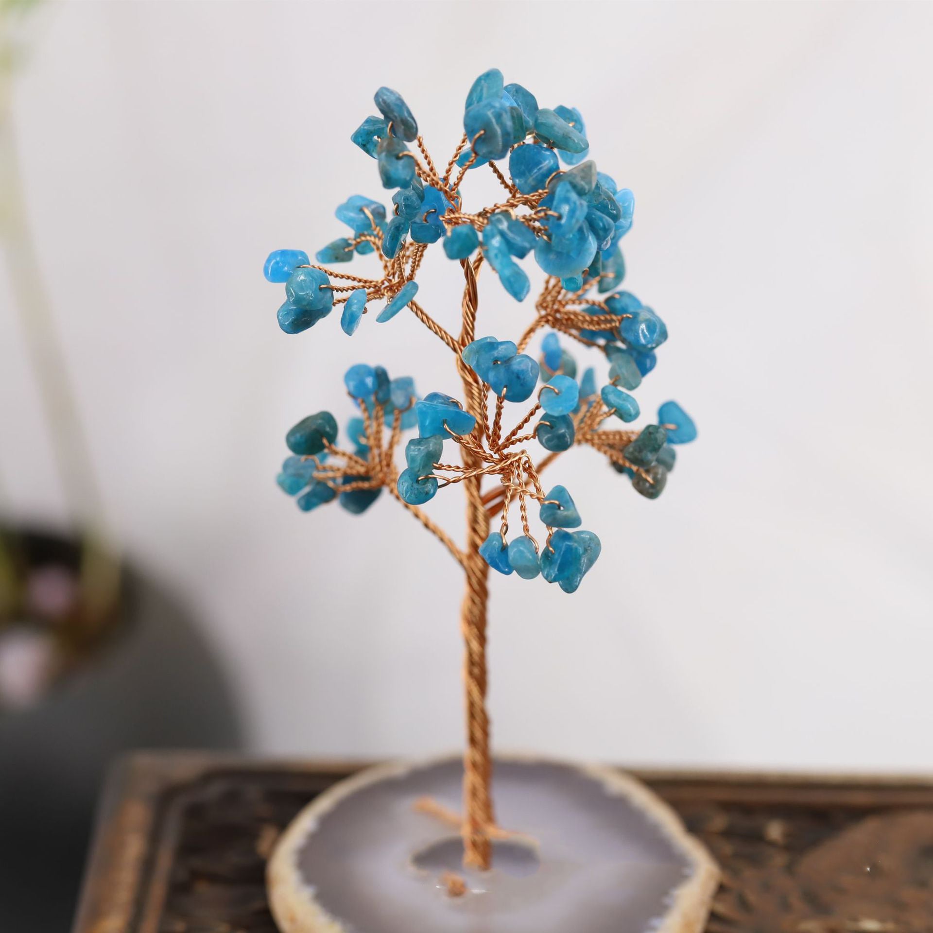 Creative Household Simple Crystal Fortune Tree