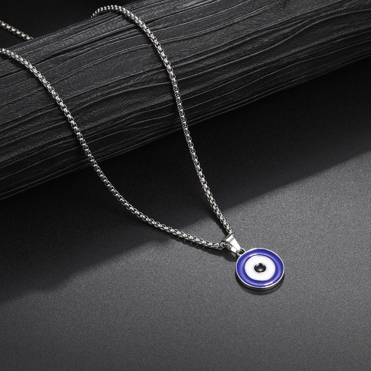 Devil's Eye with male and female personality design sense necklace