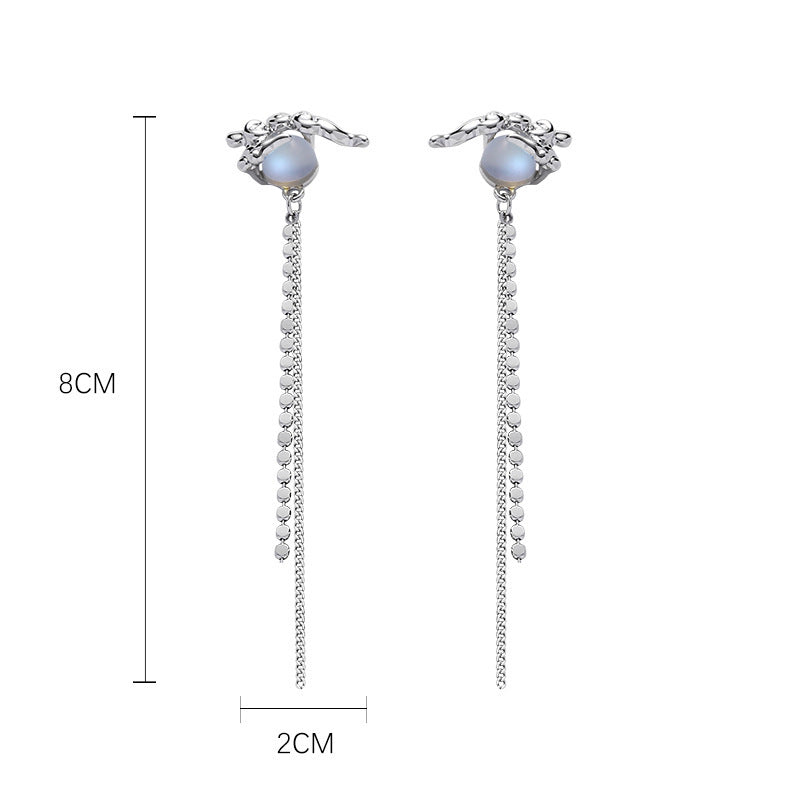 Original Moonstone Xiangyun Earrings For Women