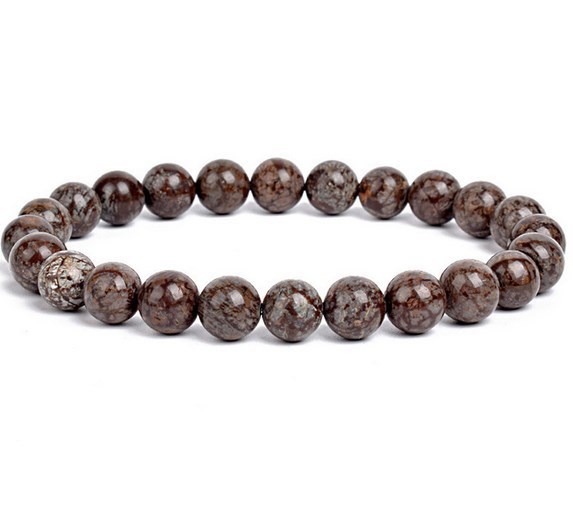 Unisex 8mm Yoga DIY Agate Beads Bracelet