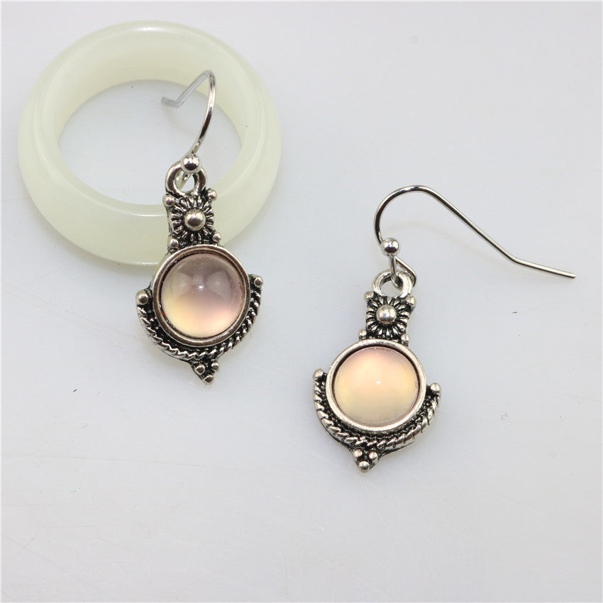 Moonstone Vintage Women Earrings