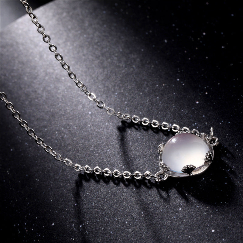 Women's Moonstone Necklace