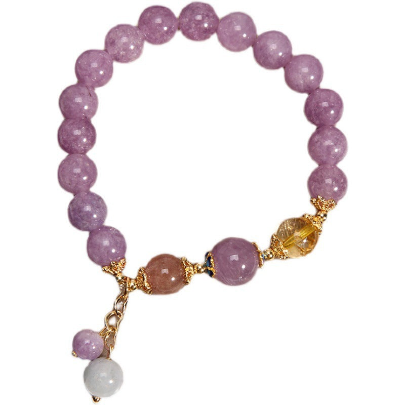 Natural Amethyst Bracelet Women