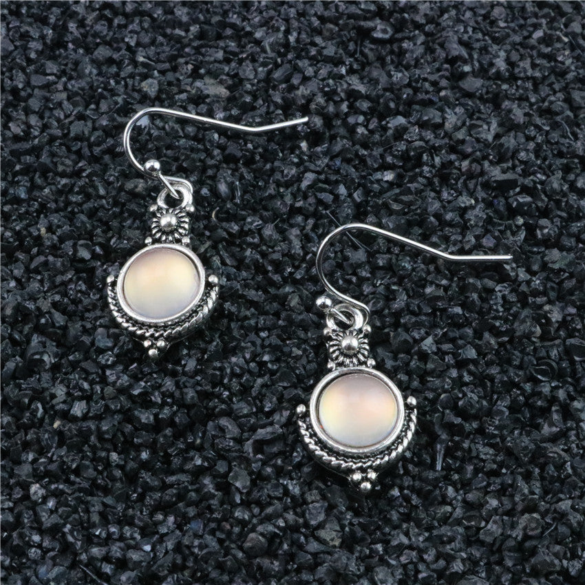 Moonstone Vintage Women Earrings