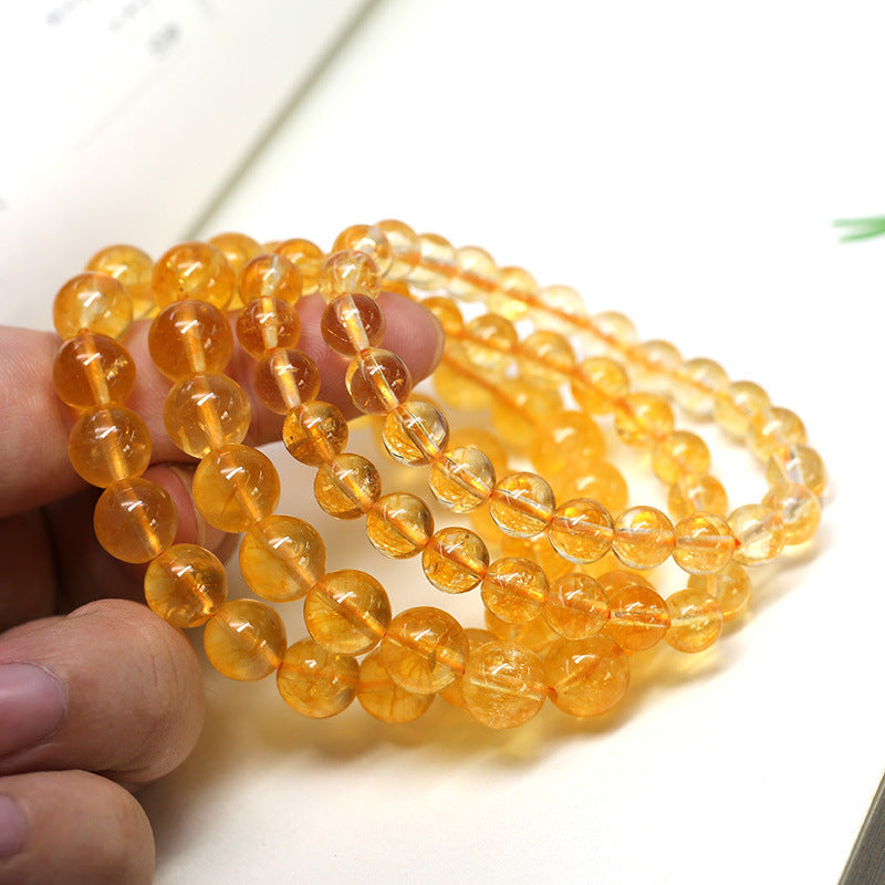 Natural Citrine women Bracelet