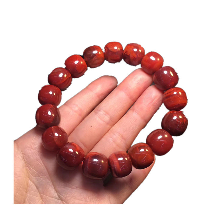 Southern Red Agate Men And Women Bracelet