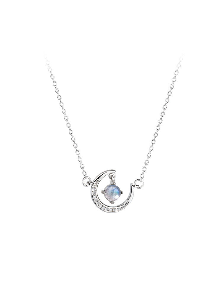 Moon Moonstone Women Necklace