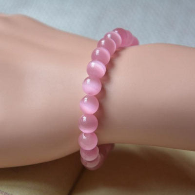 Rose Quartz Beaded Women Bracelet