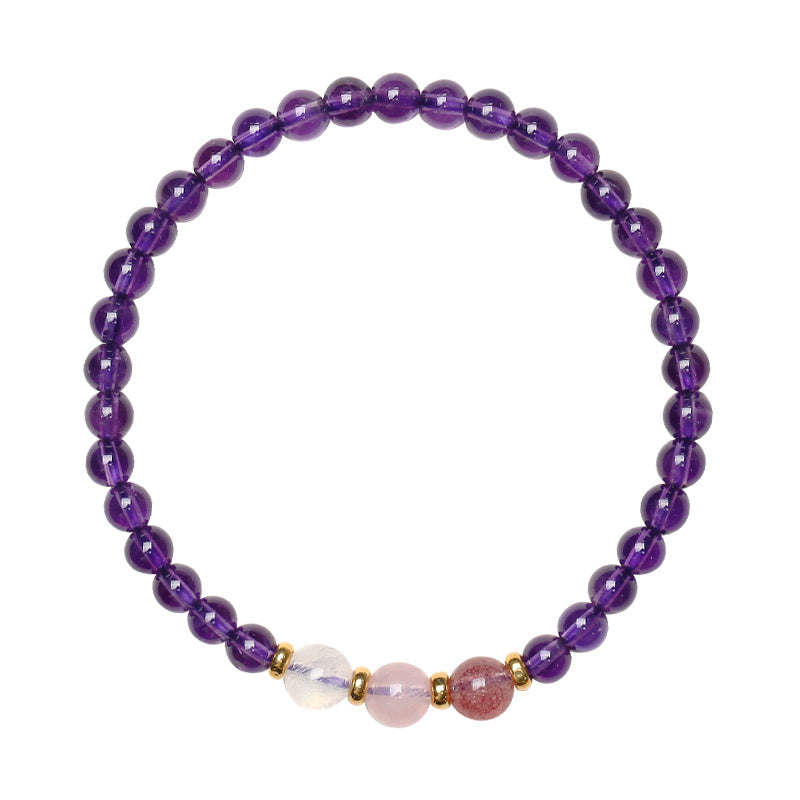 Natural Amethyst Bracelet