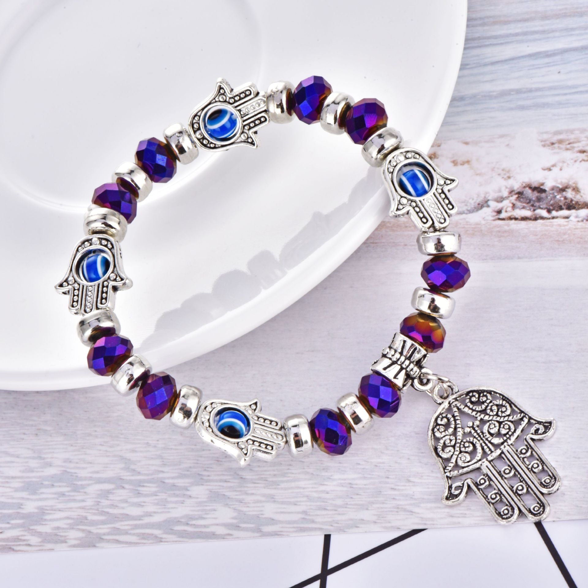 Devil's Eye Beaded Bracelet