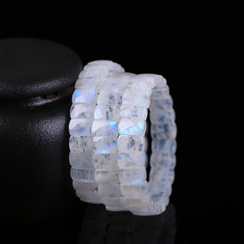 Blue Moonstone Women Bracelet