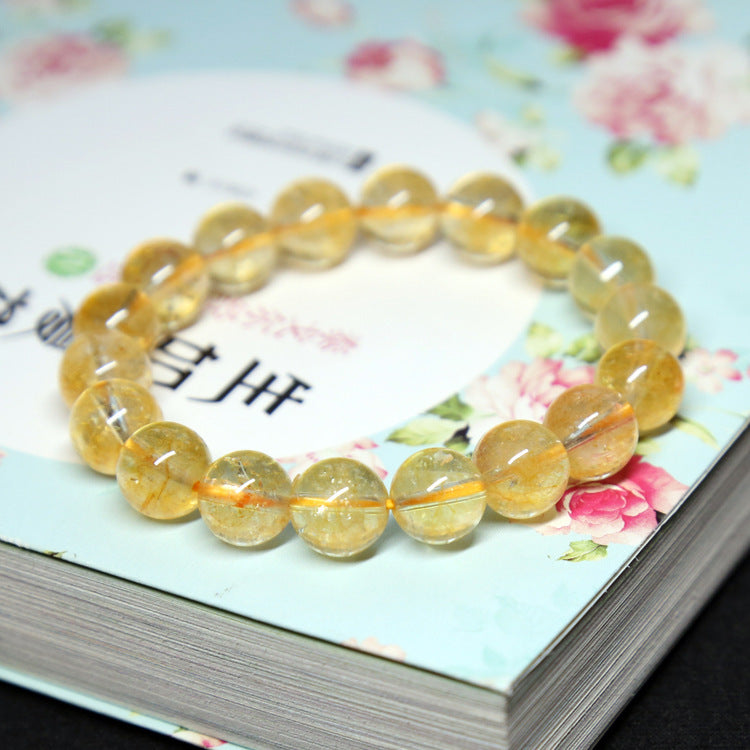 Natural Citrine women Bracelet