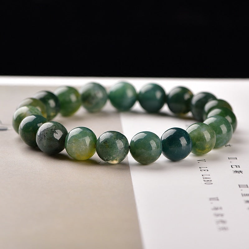 Natural Agate Chalcedony Bracelet Women