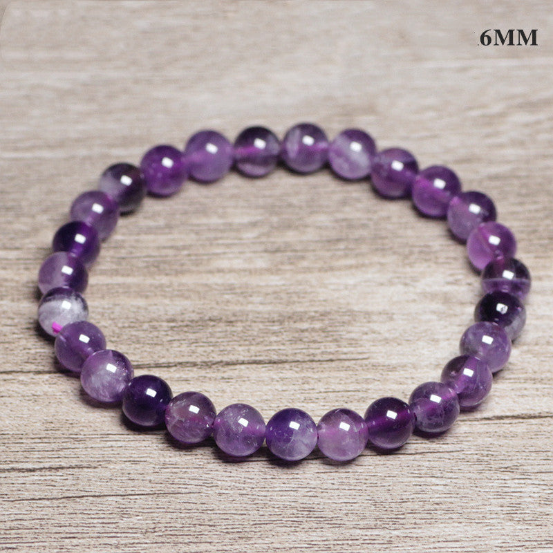 Natural Brazilian Fantasy Amethyst Bracelet