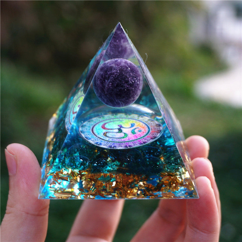 Magic Reiki Energy Amethyst Ornament Home Decor