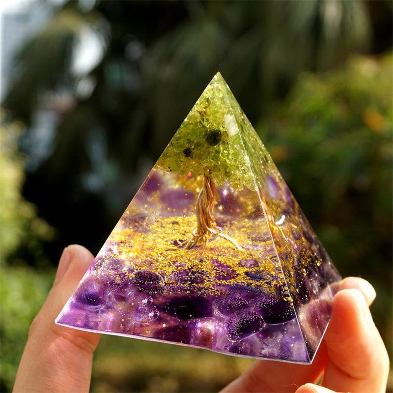 Magic Reiki Energy Amethyst Ornament Home Decor