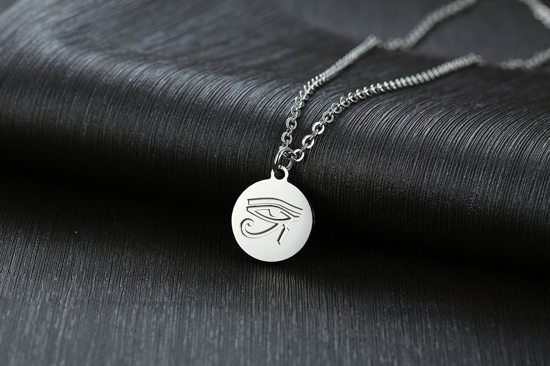 Stainless Steel Eye of Horus men Pendant Jewelry