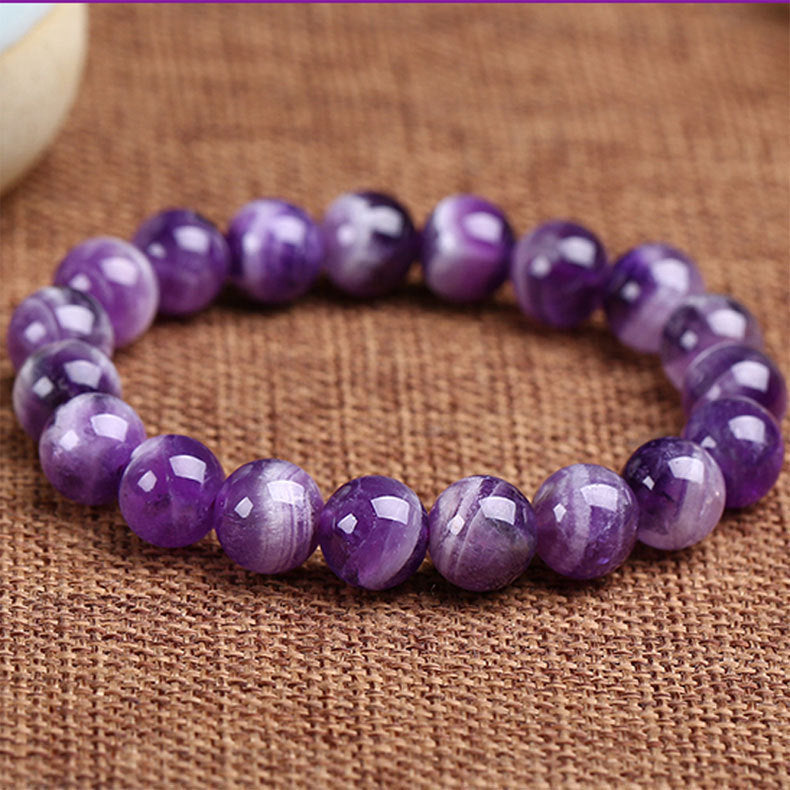 Natural Dream Amethyst Uruguay Amethyst Sweet Women Bracelet