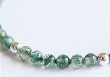 Natural Aquatic Agate Girls' Day Gift Crystal Women Bracelet