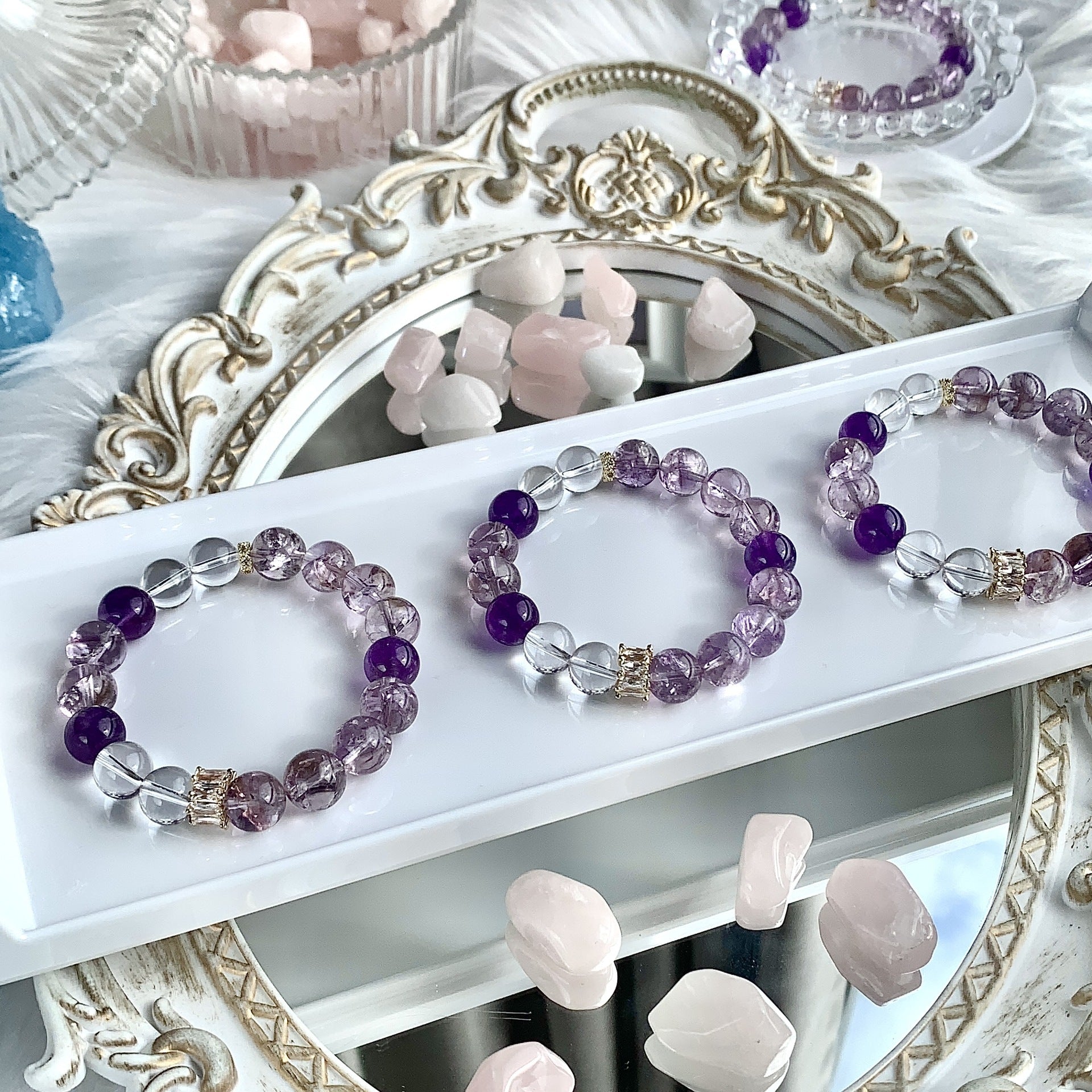 Natural Crystal Amethyst Original Bracelet