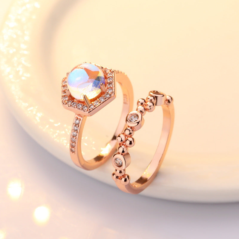 Moonstone Women Ring