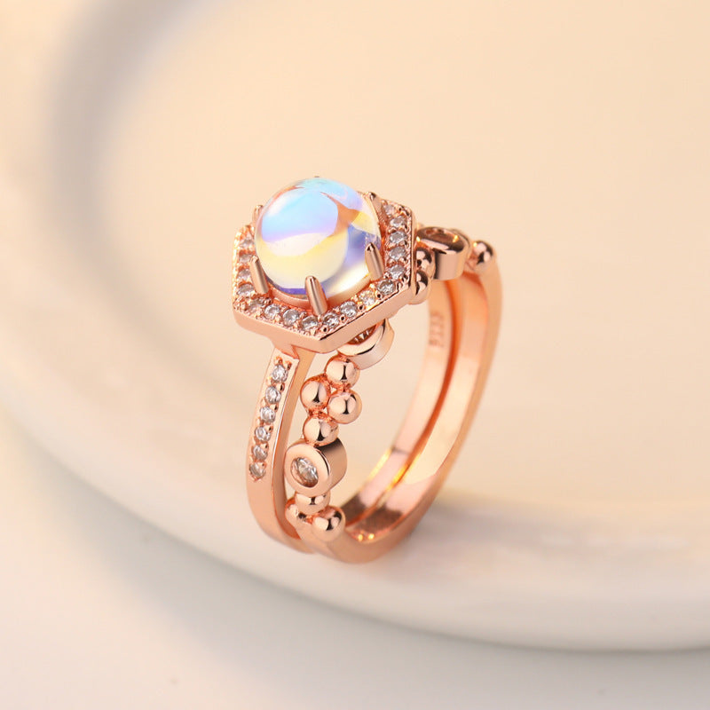 Moonstone Women Ring