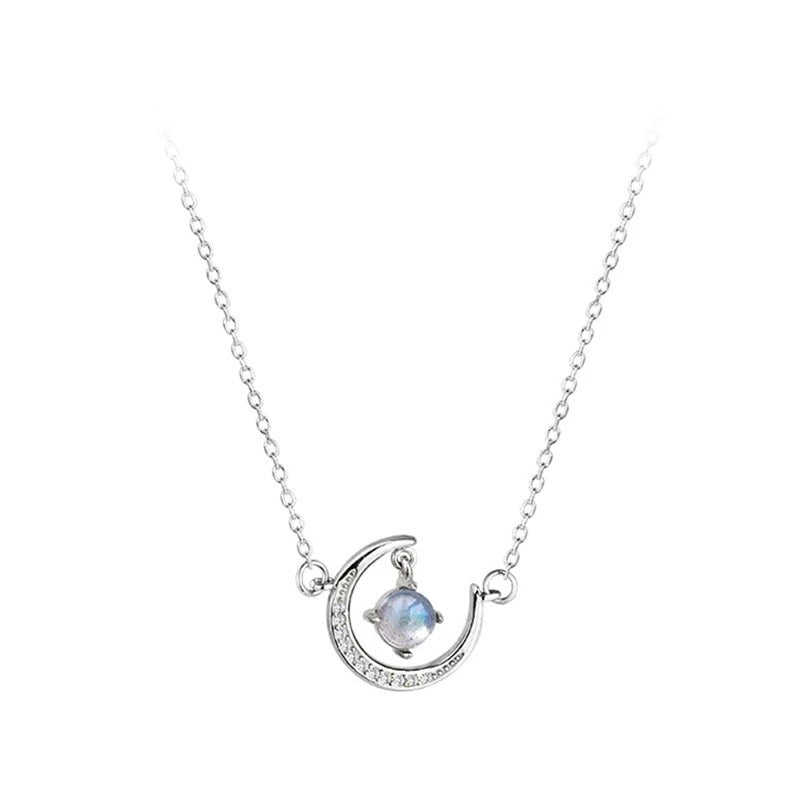 Moon Moonstone Women Necklace