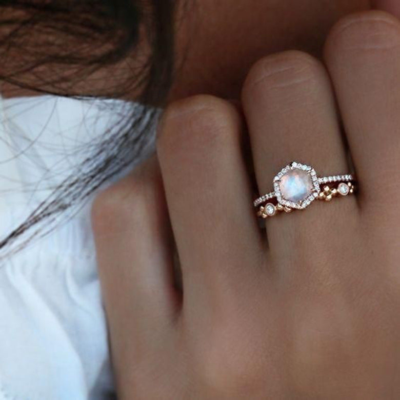 Moonstone Women Ring