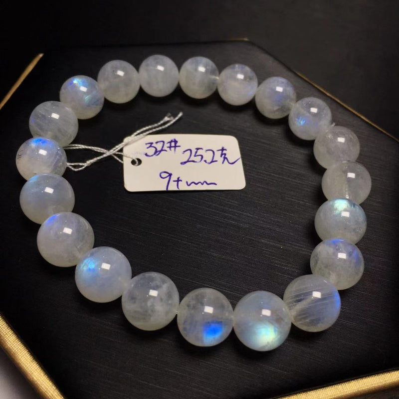 Women's Natural Crystal White Moonstone Bracelet