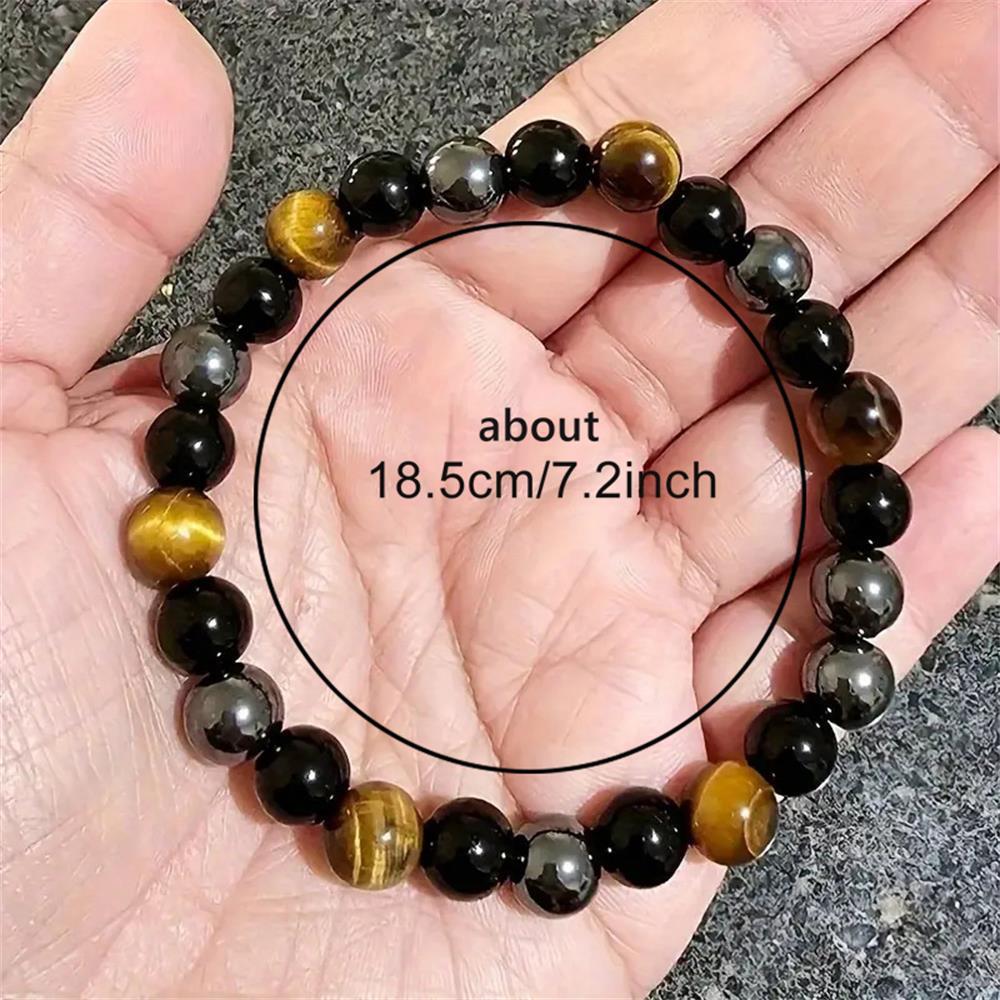 Same Unisex Style Couple Tigereye Protection women men Bracelet