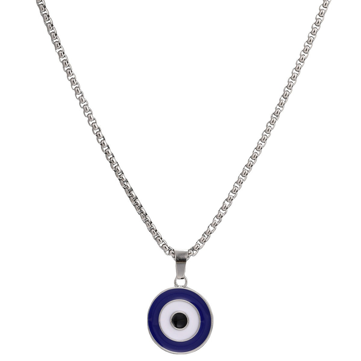 Devil's Eye with male and female personality design sense necklace