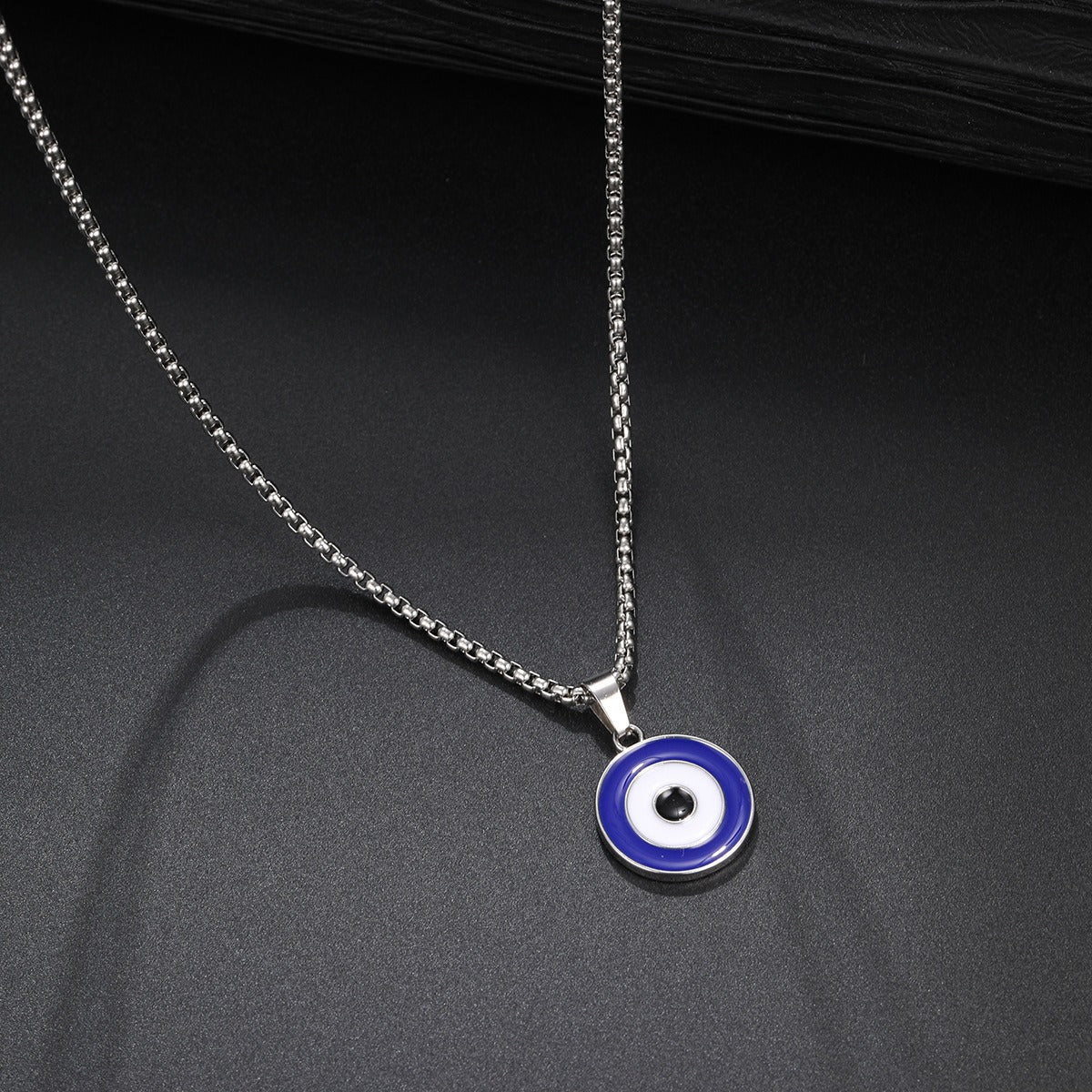 Devil's Eye with male and female personality design sense necklace