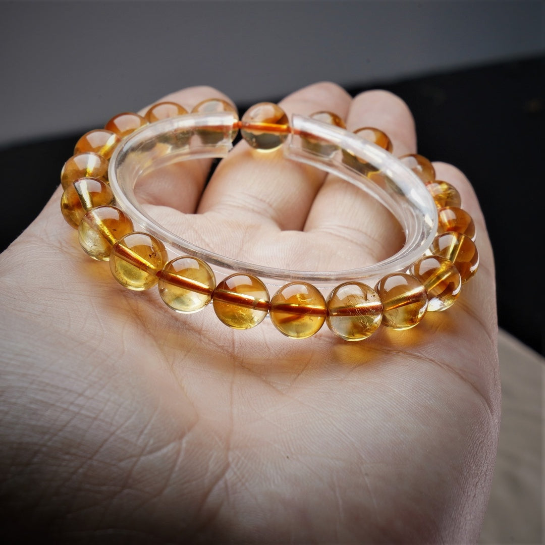 Men's And Women's Fashion Simple Citrine Bracelet