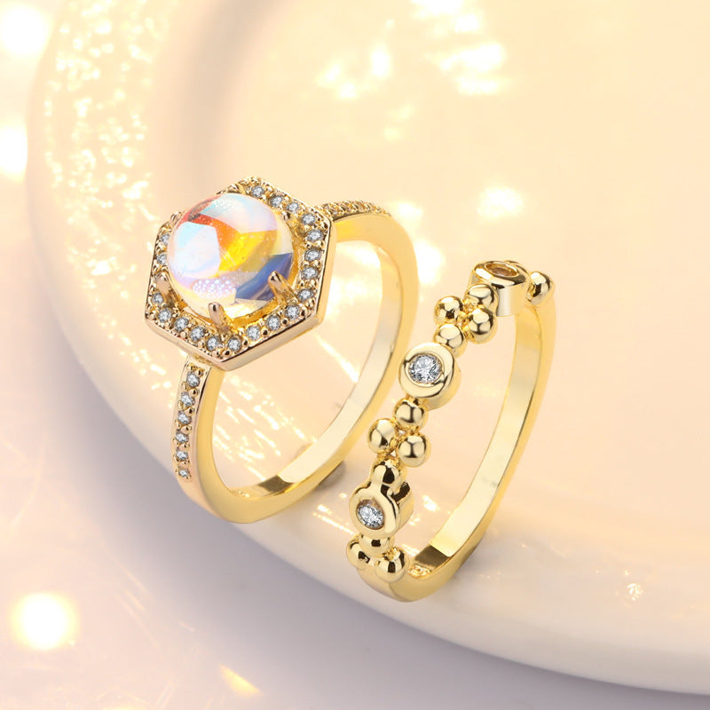 Moonstone Women Ring