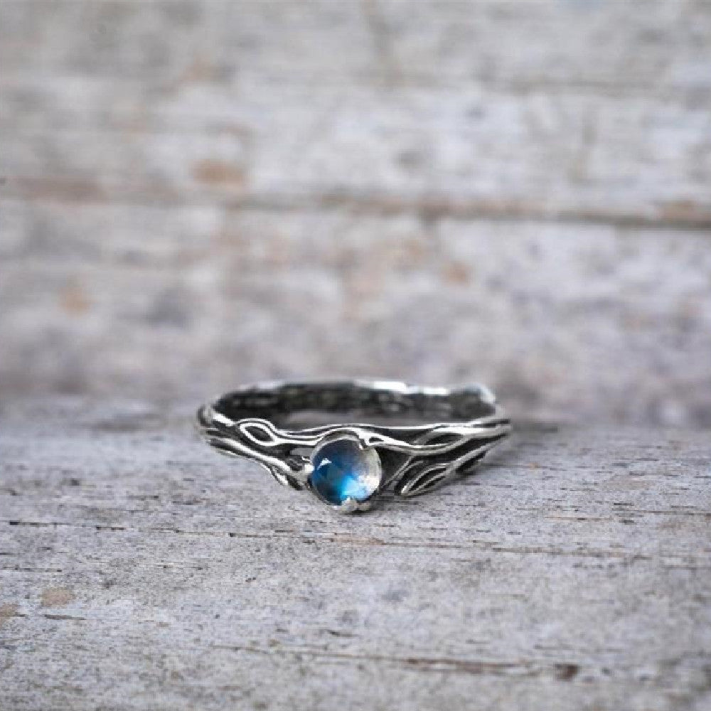 Personality Moonstone Women Ring