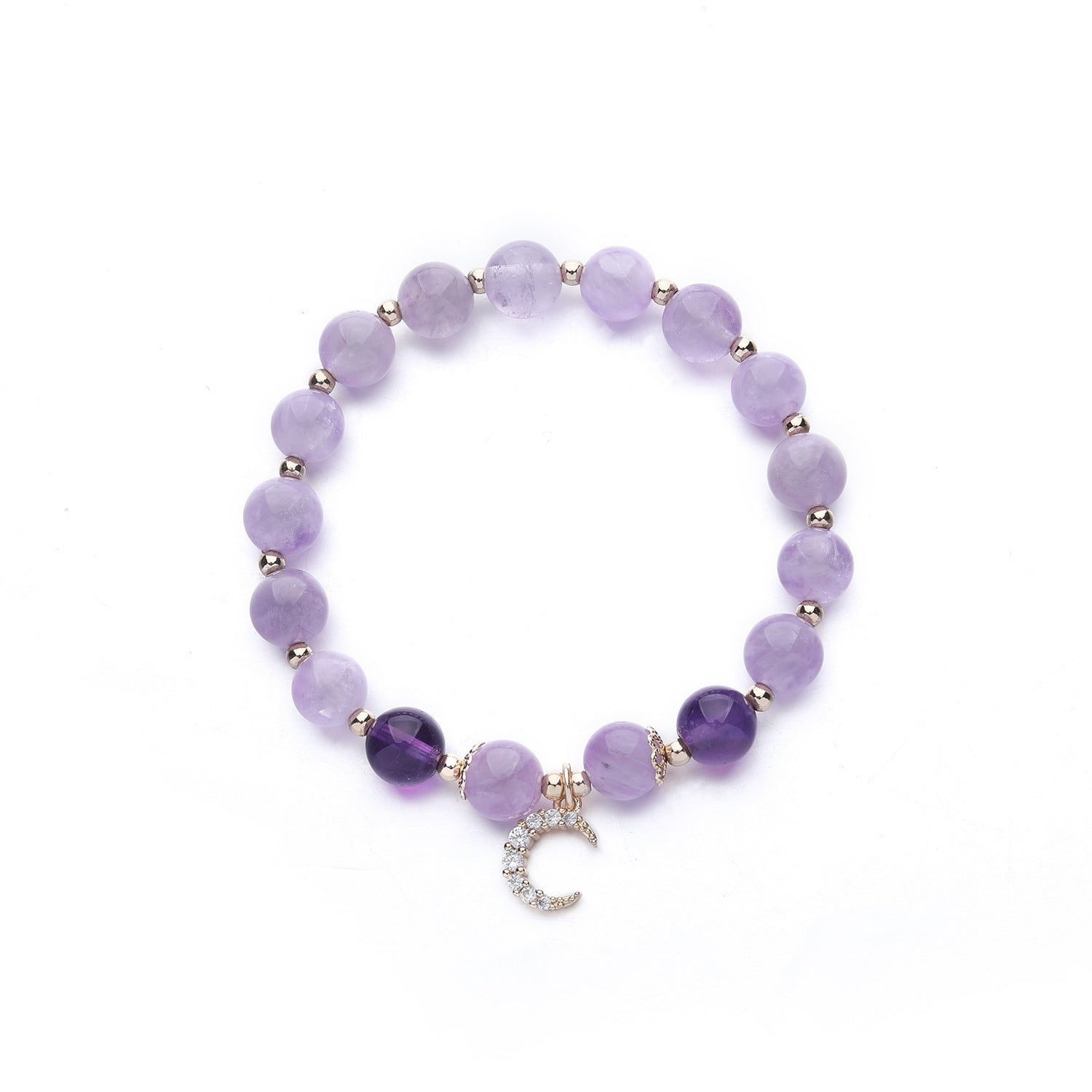 Natural Uruguay Amethyst Women Bracelet