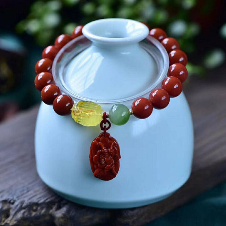 Women's Red Agate Women Bracelet