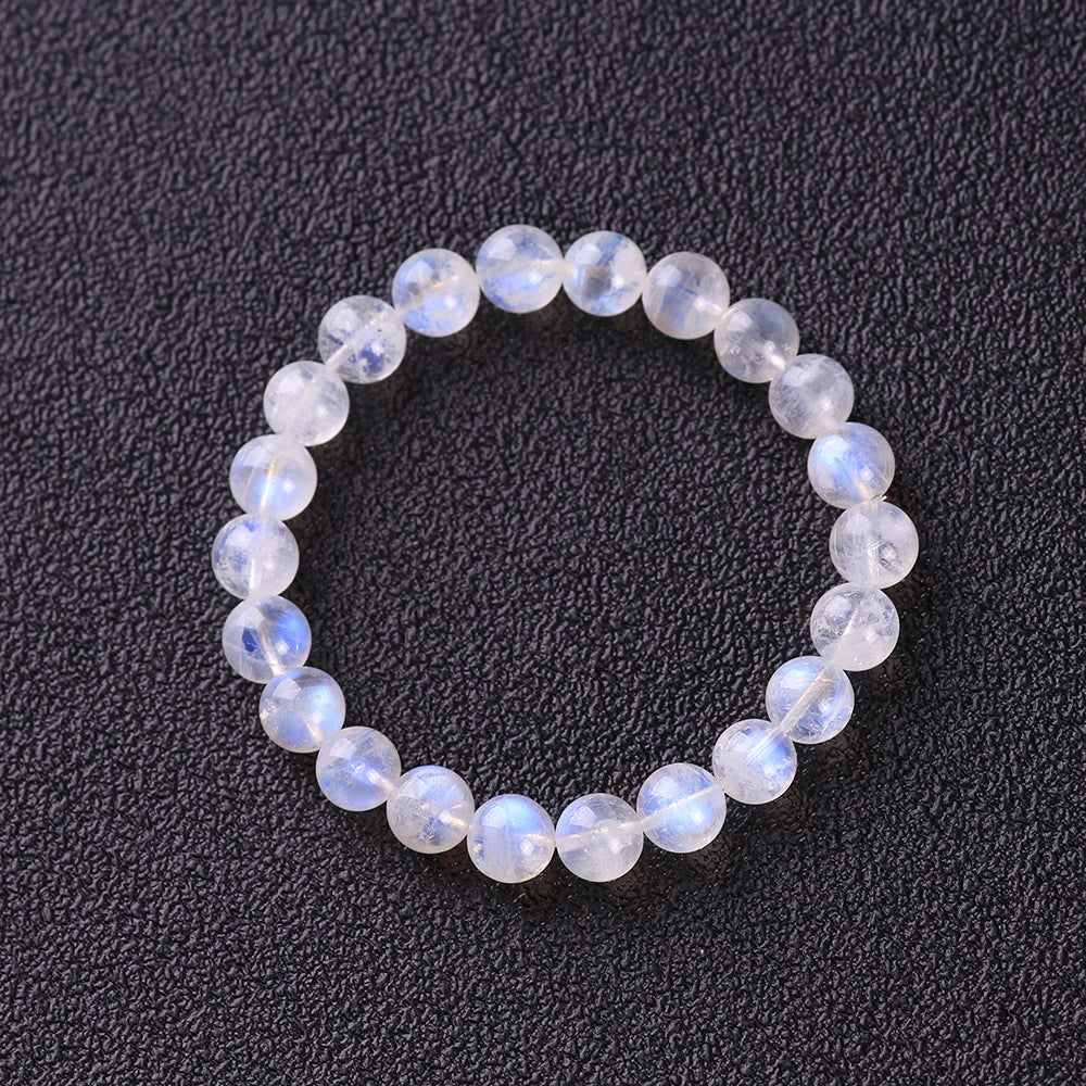 Natural Blue Moonstone Women Bracelet