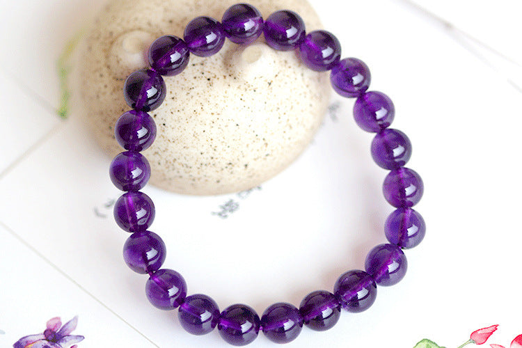 High quality Natural Amethyst Women Bracelet