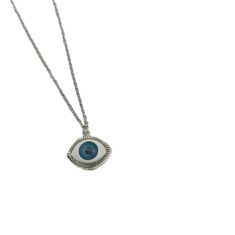 Devil's Eye Necklace Creative Personality Alloy Pendant Jewelry