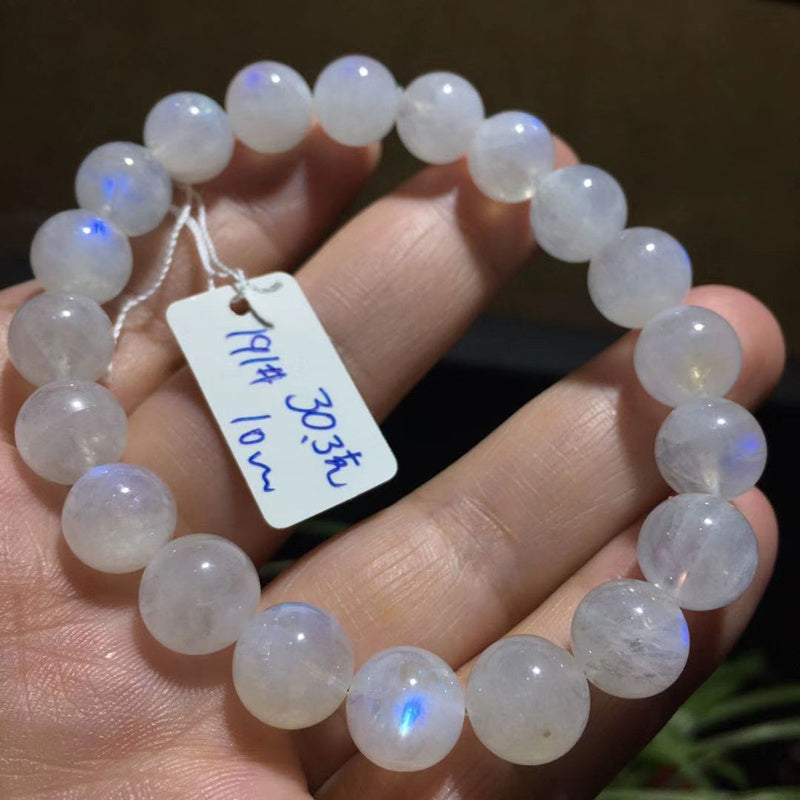 Women's Natural Crystal White Moonstone Bracelet