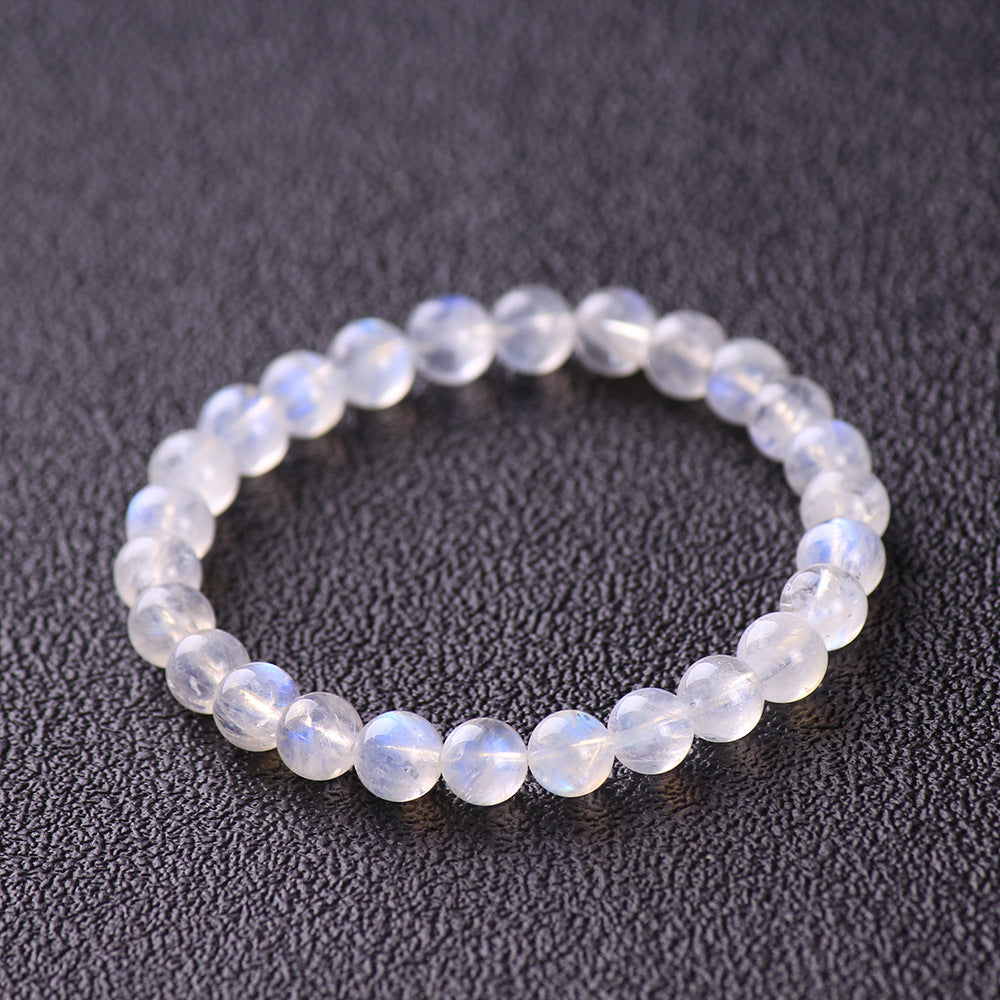 Natural Blue Moonstone Women Bracelet