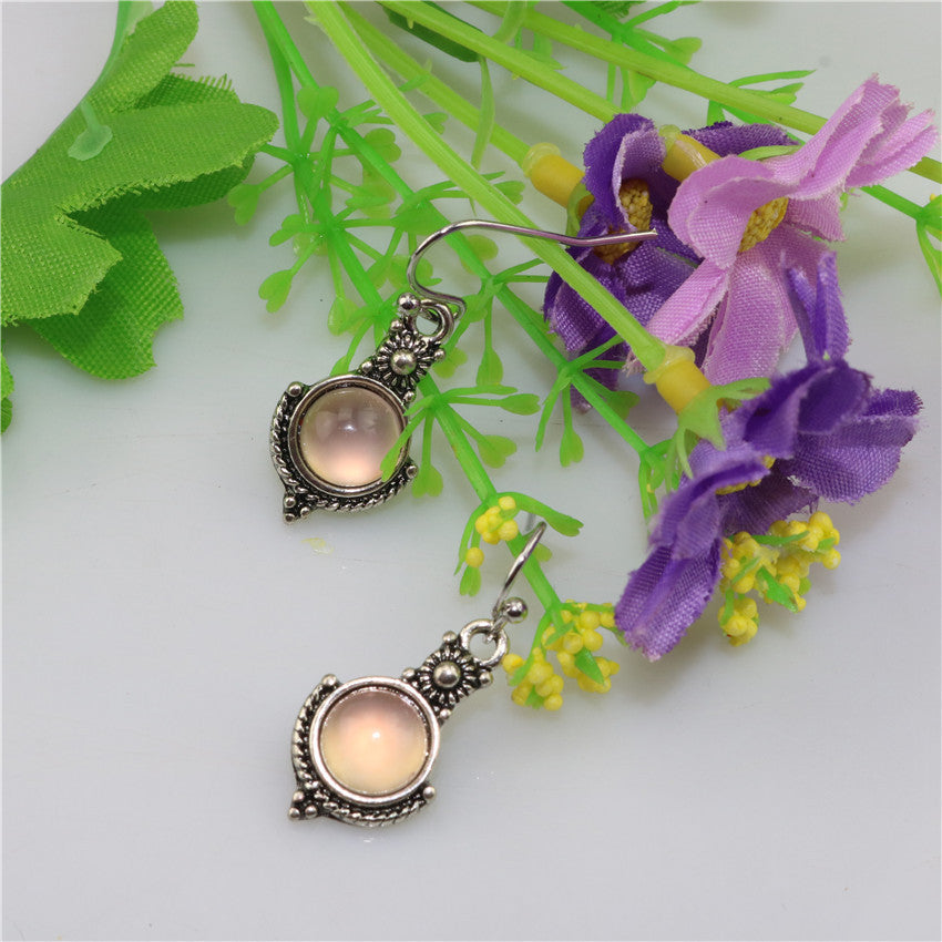 Moonstone Vintage Women Earrings