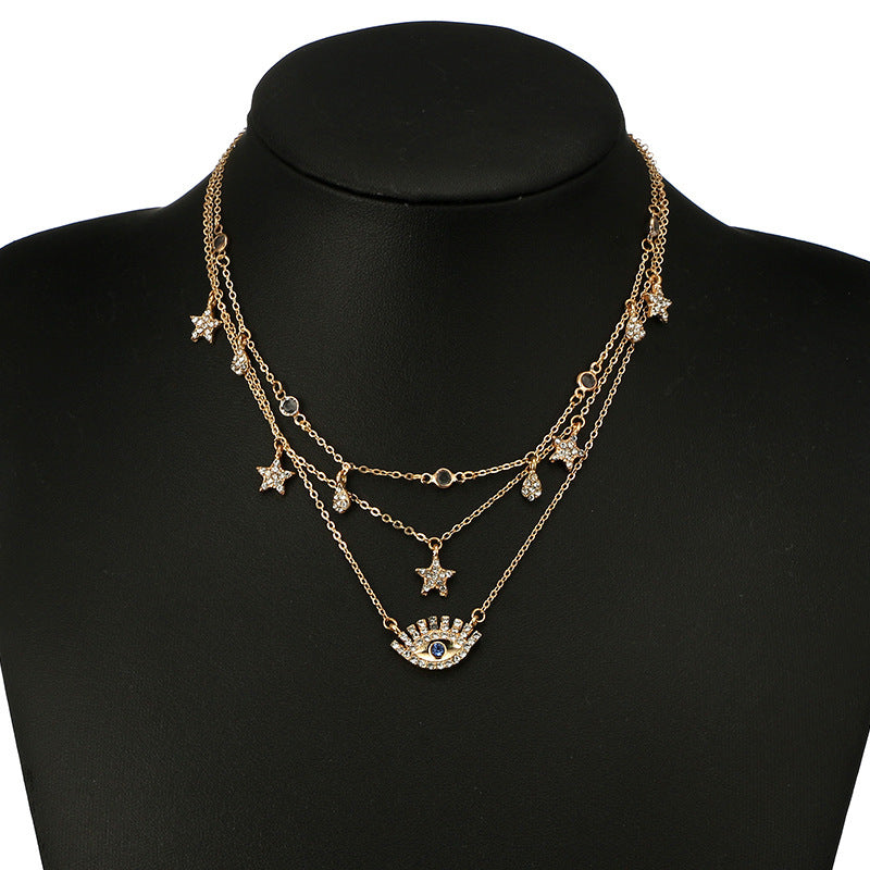 Temperament EYE OF PROVIDENCE Clavicle Chain