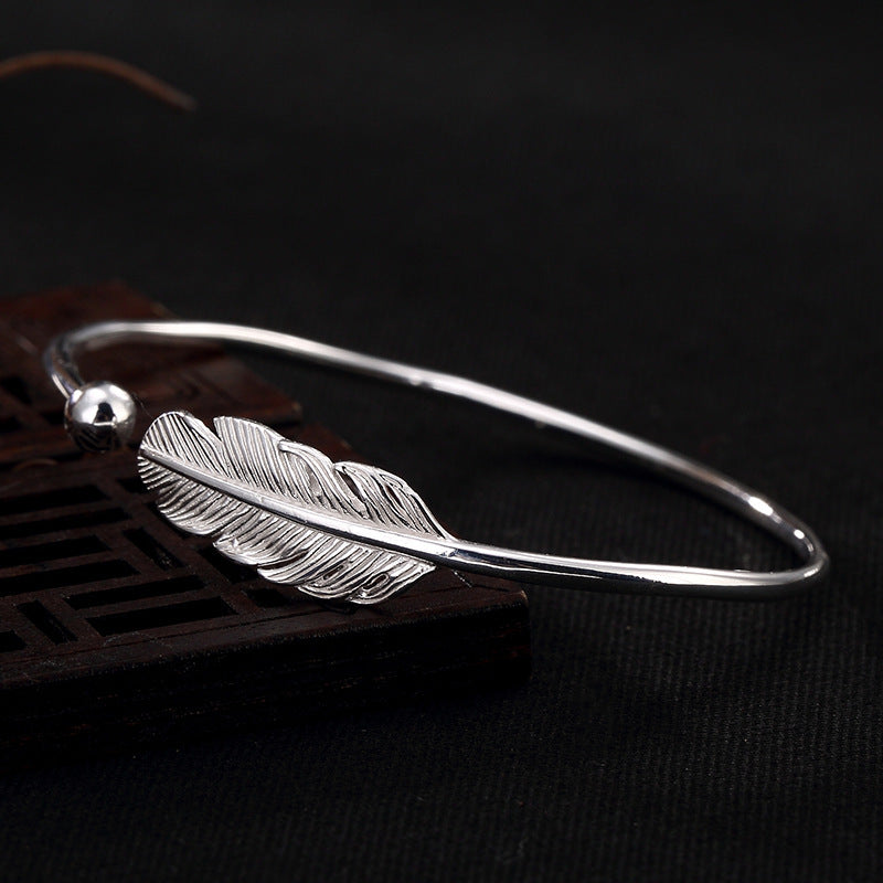 Vintage Indian feather bracelet