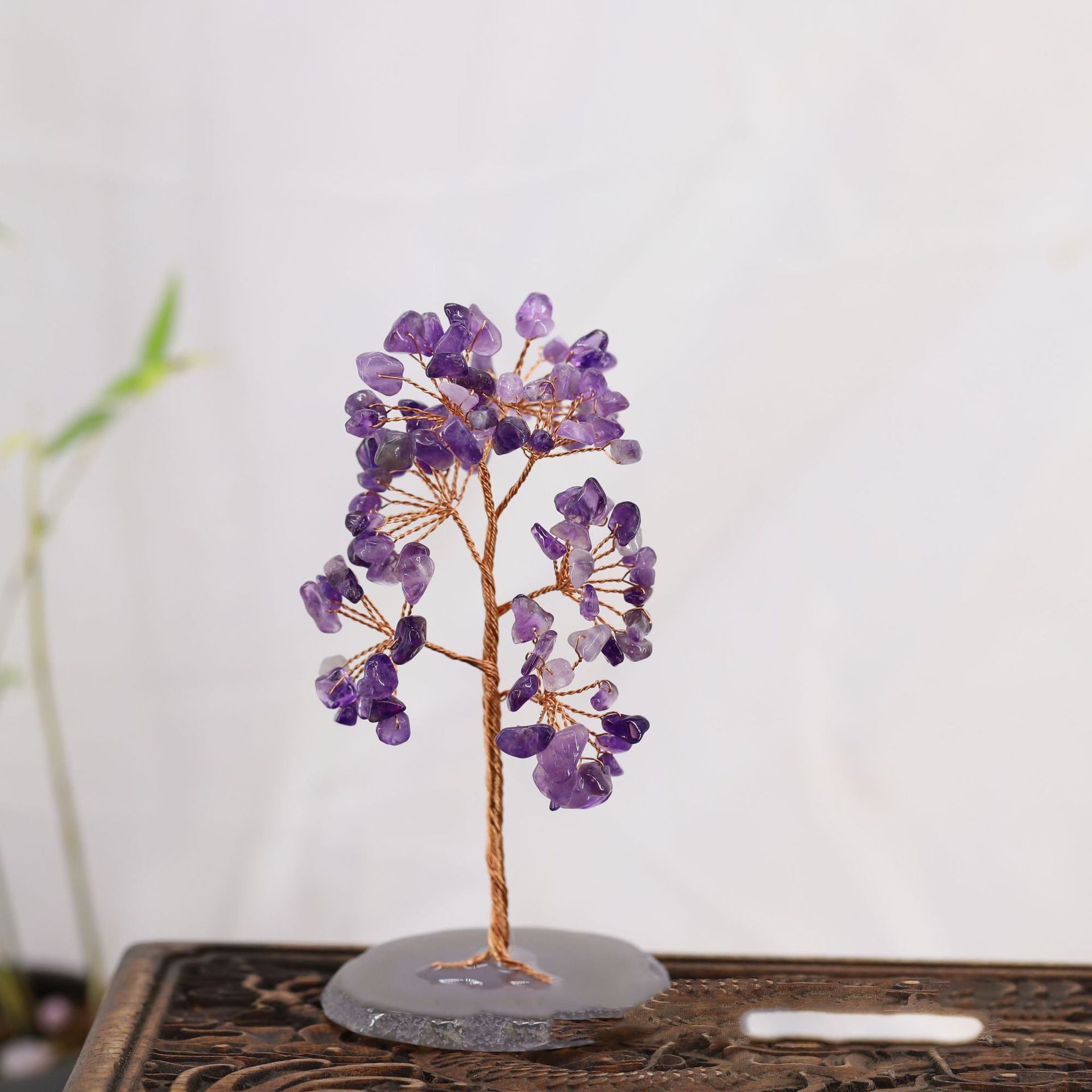 Creative Household Simple Crystal Fortune Tree