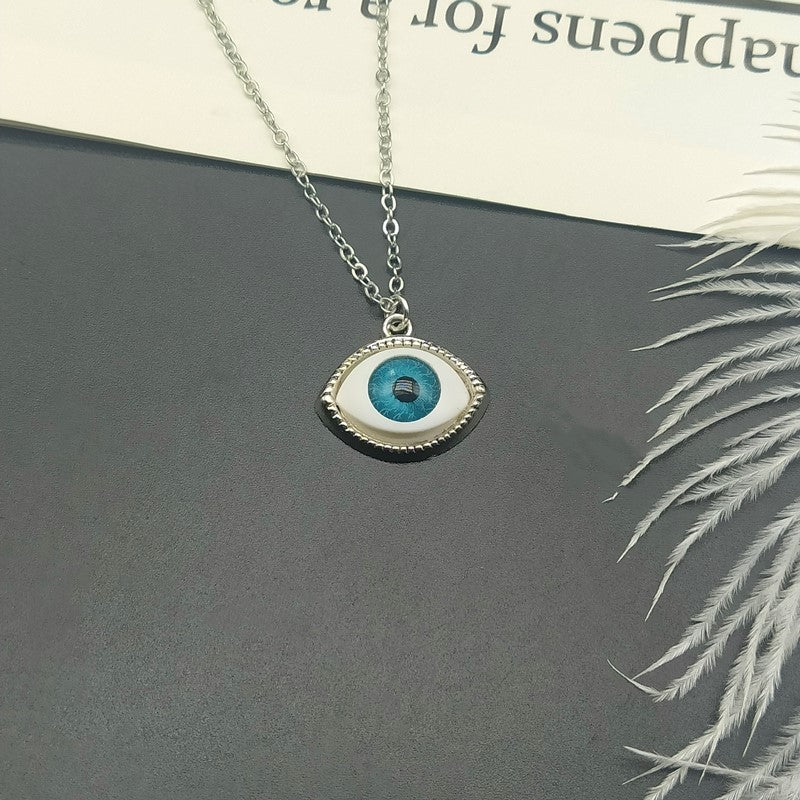 Devil's Eye Necklace Creative Personality Alloy Pendant Jewelry