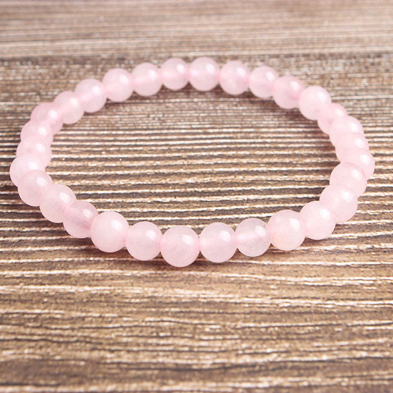 Fashion Jewelry Rose Quartz Women Bracelet