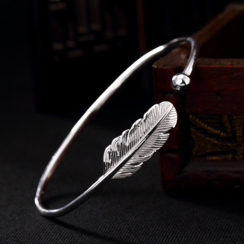 Vintage Indian feather bracelet