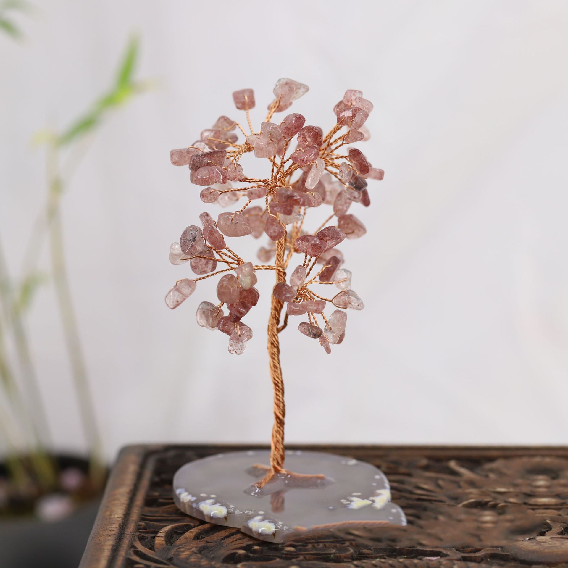 Creative Household Simple Crystal Fortune Tree